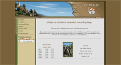 Desktop Screenshot of frydstejn.cz
